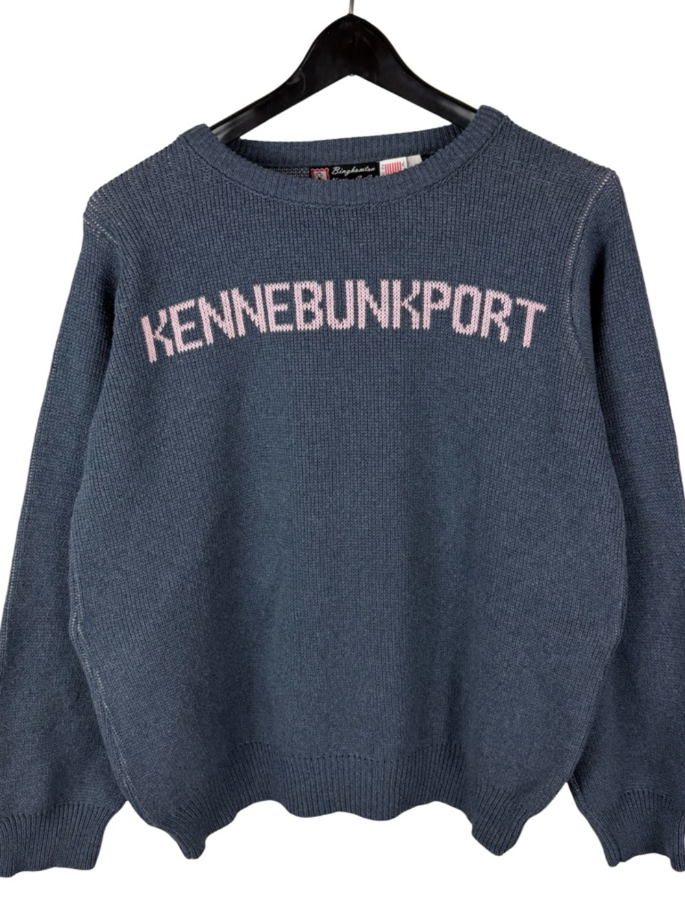 Vintage Birmingham Knitting Company Kennebunkport Made In USA Sweater Size L